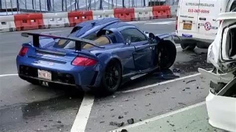 Gemballa Porsche Carrera Gt Vlucht Na Crash In New York Topgear