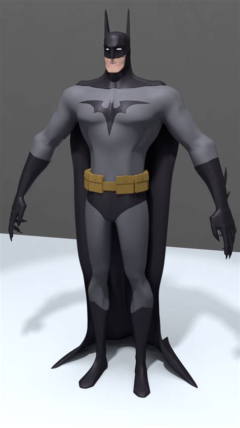 Batman Made In Blender By Spacedassie13 On Deviantart