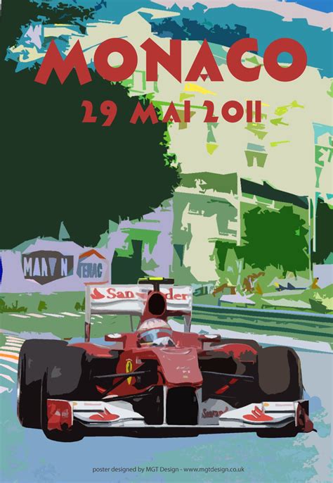 mgt designwe love the design of these monaco posters we put together a 2011 monaco grand prix