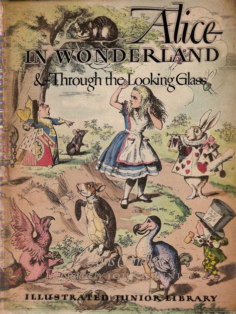 Beautifully Illustrated Vintage Copy Of Lewis Carrolls Alice In