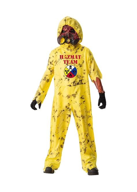 Boys Scary Zombie Hazmat Costume Scary Costumes