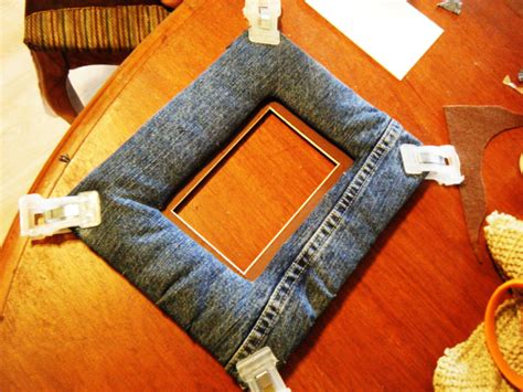 They Are All Of Me Denim Picture Frame