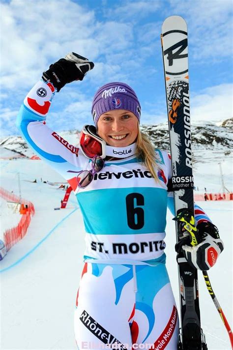 Ski La Francaise Tessa Worley Championne Du Monde De Slalom Geant Elkhadra