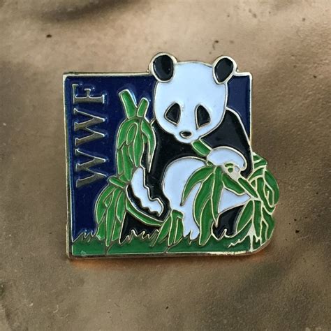 World Wildlife Fund Wwf Panda Enamel Pin Wwf Panda Enamel Pins Wwf