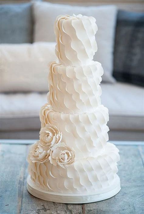 Wedding Cake Trends Textured Wedding Cakes Bridal Musings