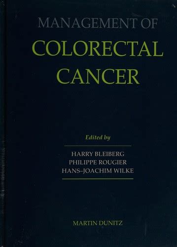Management Of Colorectal Cancer 1998 Edition Open Library