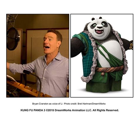 Kung Fu Panda 3 Promo Still 2016 Bryan Cranston As The Voice Of Li