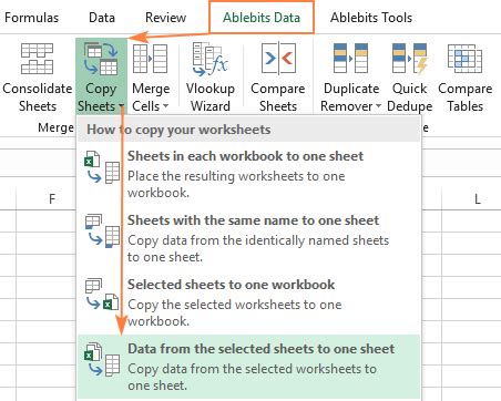I want to copy this row from each worksheet into a single worksheet. Consolidate in Excel: Merge multiple sheets into one