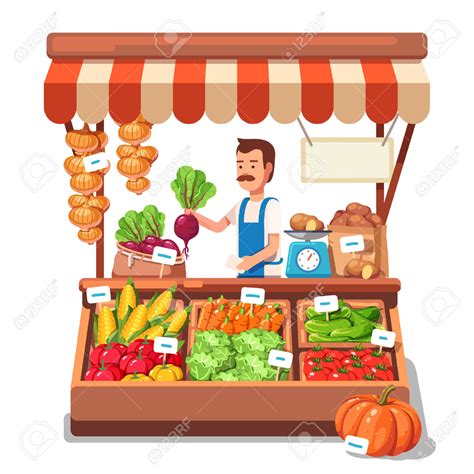 Market Clipart Stall Market Stall Transparent Free For Download On