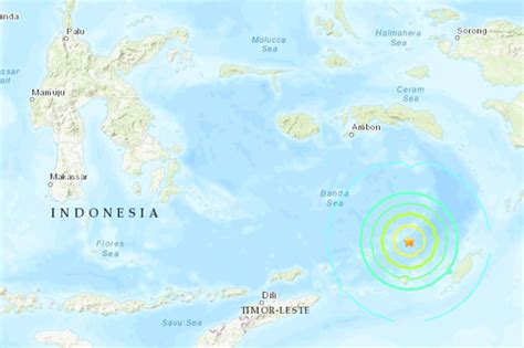 68 Magnitude Quake Strikes Off Indonesia No Tsunami Alert Abs Cbn News