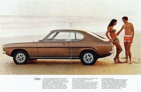 ‘the Car You Always Promised Yourself Ford Capri Ads From 1969 1986