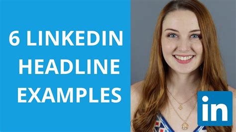 How To Write A Strategic Linkedin Headline 6 Examples Youtube