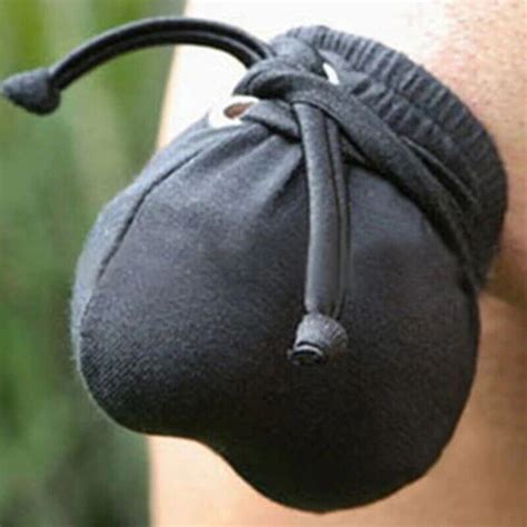 Mens Cock Penis Ball Pouch Bag Willy Testicles Posing Testicle