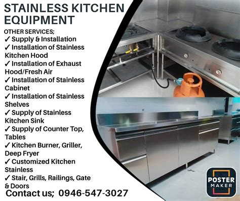 Stainless Kitchen Equipment On Carousell