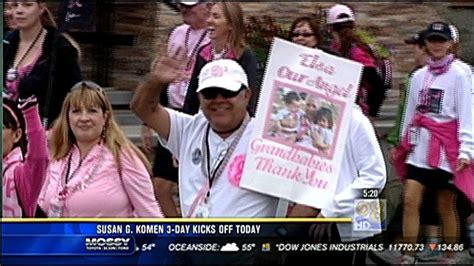 Thousands Begin Susan G Komen 3 Day Walk Against Breast Cancer