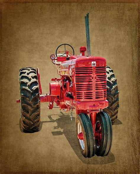 1950s Vintage International Harvester Super M Tractor Photograph By
