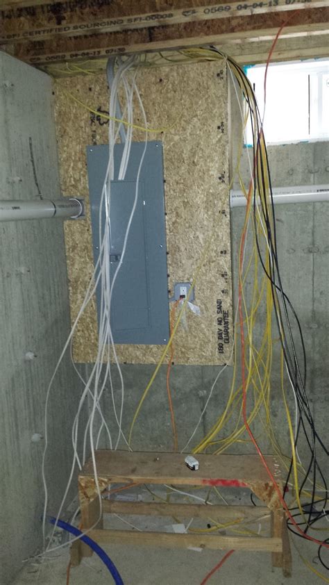 The Impatient Home Builder Rough Wiring