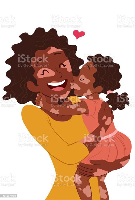 Kissing Mom With Love Stock Illustration Download Image Now Mother