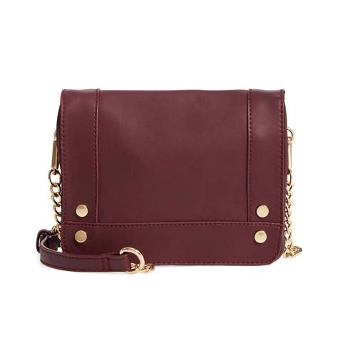 Bp Studded Faux Leather Crossbody Bag Nordstrom Leather Crossbody