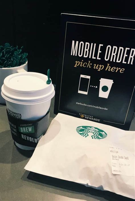Starbucks Mobile Order Pick Up Sweetphi