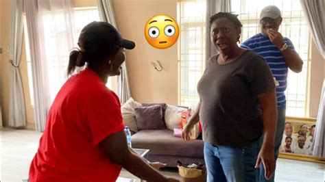 Surprising My Mum In Nigeria After Years Youtube