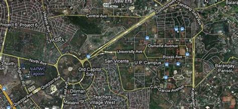 Quezon City Map Satellite
