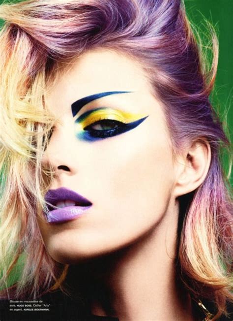 Welcoming Monsoon With A Bright Bang 80s Maquillage Punk