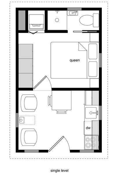 We have received your email. Sweatsville: 12' x 24' Lofted Barn | Tiny house plans small cottages, Tiny house floor plans ...