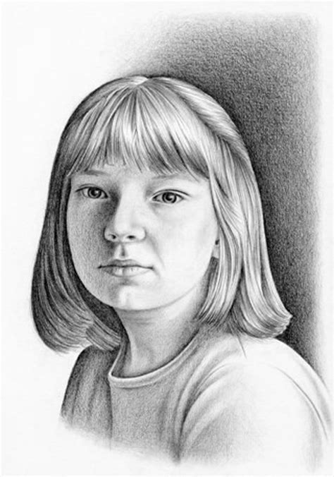 Drawing A Pencil Portrait Learn How To Draw