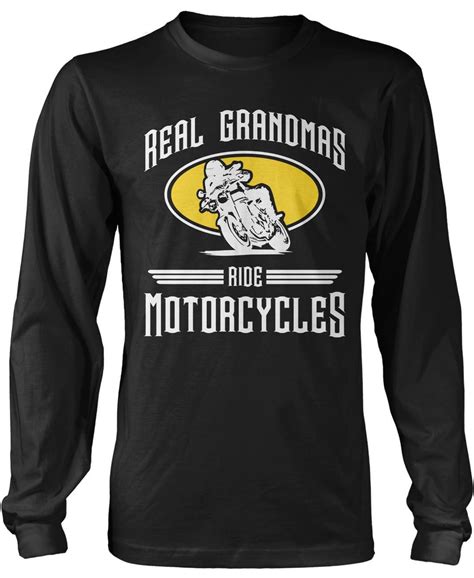 Real Grandmas Ride Motorcycles T Shirt