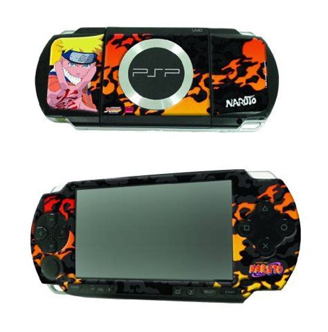 Psp Naruto Skin Gamer Graffix Dpb001tqnk0gref