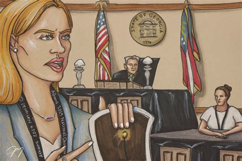 Courtroom Artist Contest National High School Mock Trial Championship