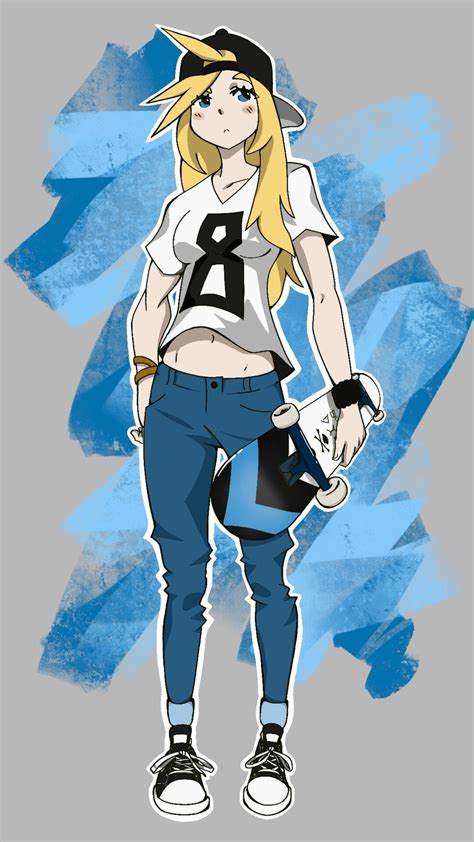 Anime Skater Girl Completed Kesha By Nightmarerises2007 On Deviantart