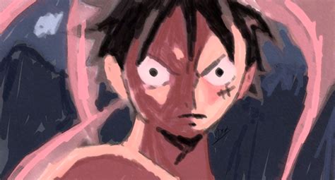 Angry Monkey D Luffy By Mazilyoussef On Deviantart