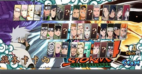 Anime jepang yang populer bahkan hingga ke mancanegara termasuk indonesia yaitu naruto merupakan salah satu anime yang memberikan. Naruto Senki Mod Full Characters Skill No Delay Apk Versi 1 19 Final Hack - TORUNARO