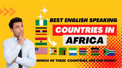 Top Ten Best English Speaking Countries In Africa Youtube