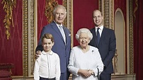 All the Heirs to the British Throne—Including Prince George—Pose in a ...