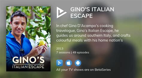 Where To Watch Ginos Italian Escape Tv Series Streaming Online