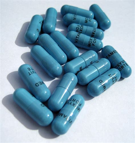 Free Blue Pills Stock Photo