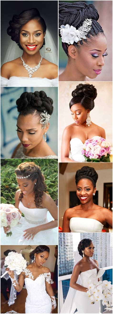 20 Wedding Updo Hairstyles For Black Brides