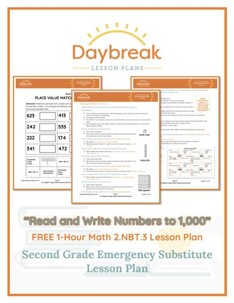 Free 2nd Grade Lesson Plans Daybreak Lessons