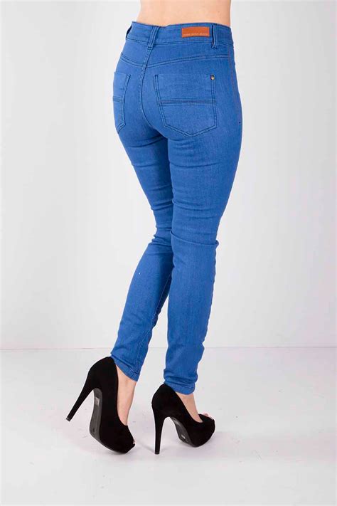 Calça Jeans Bana Bana High Skinny Com Nervura Banabana