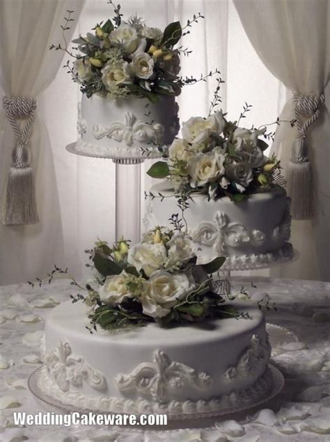 Cascading Wedding Cake Stands Tier Cascade Wedding Cake Stand Stands