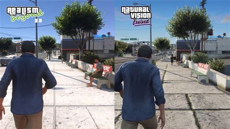 😱gta V Comparison Of Realism Beyond 20 April Update And Natural