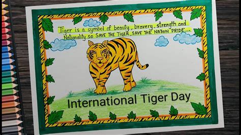 Share 73 International Tiger Day Drawing Super Hot Xkldase Edu Vn