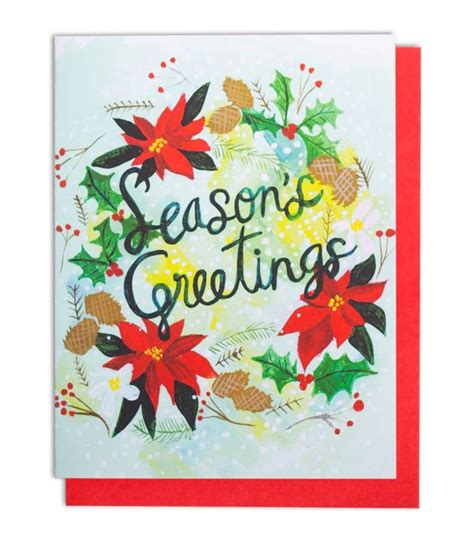 Wholesale Seasons Greetings Single Card Box Of 8 In 2021 Seasons