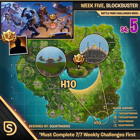 Hidden Battle Star For Completing Blockbuster Challenge Week 5