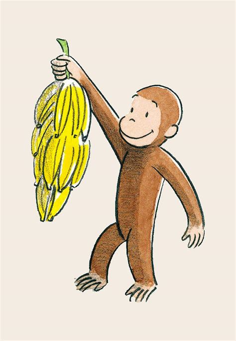 Curious George Drawing By The Gallery Pixels