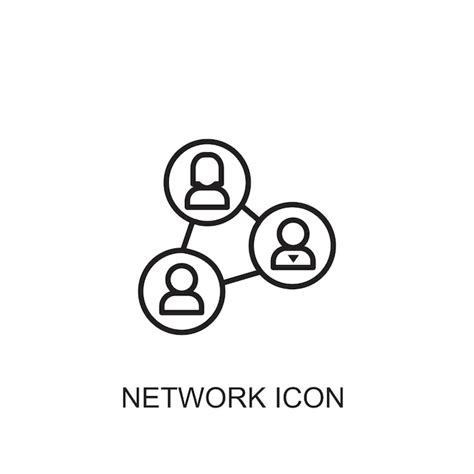 Premium Vector Network Vector Icon Icon
