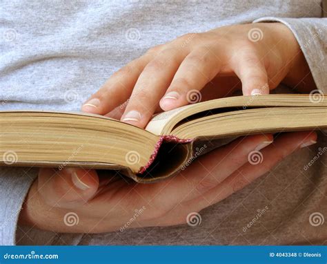 Book And Hands Stock Photo Image Of Wisdom Novel Book 4043348